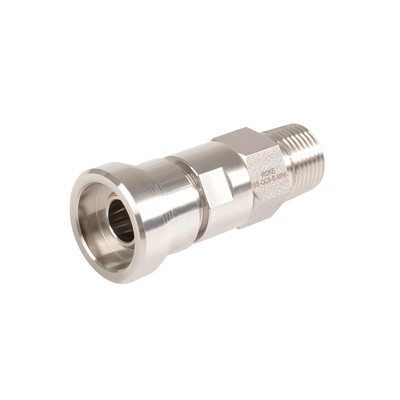 3/4 "JIC" vyr. Nerūdijančio plieno jungčių montavimas